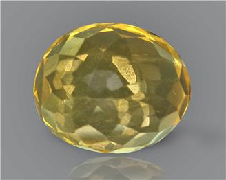 Yellow Citrine Natural Certified 6.55 CTS... ( 86403 ) (D)